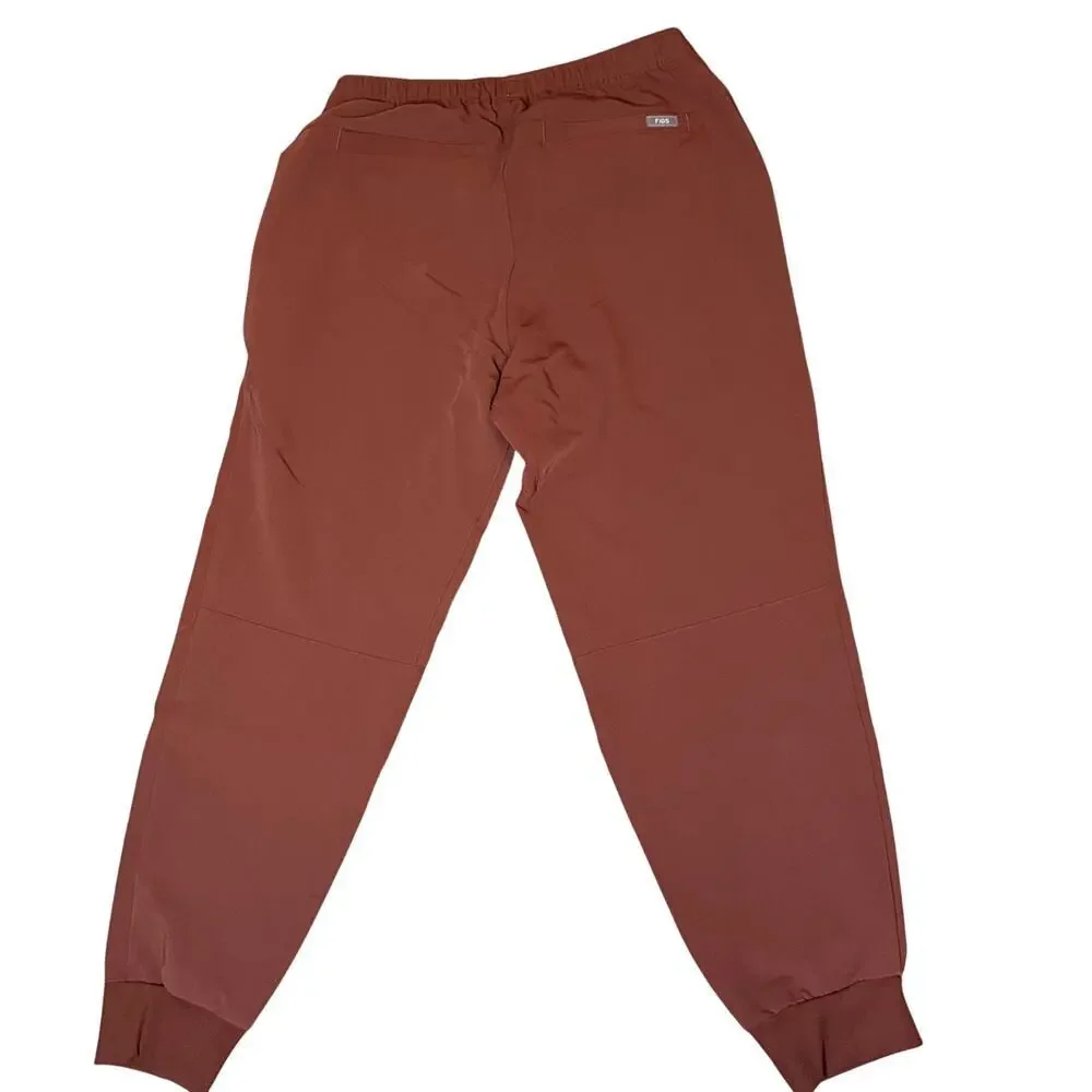 FIGS Tansen Jogger Scrub Pants NWT • SS Short Small • Terracotta​